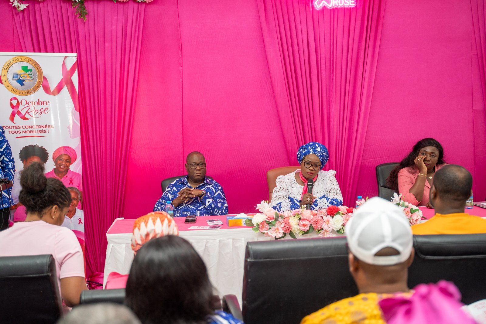 DGB / Octobre Rose / Libreville:   La DGB lance sa campagne de sensibilisation au dépistage des cancers féminins